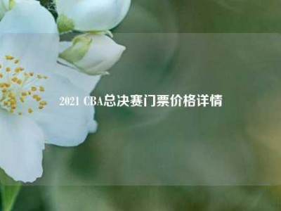 2021 CBA总决赛门票价格详情