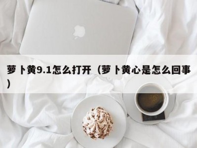 萝卜黄9.1怎么打开（萝卜黄心是怎么回事）