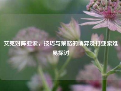 艾克对阵亚索，技巧与策略的博弈及打亚索难易探讨