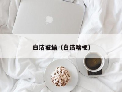 白洁被操（白洁啥梗）
