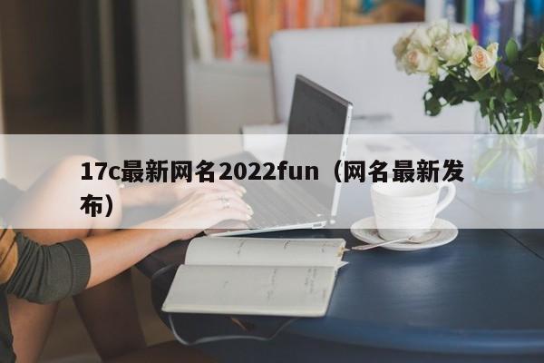 17c最新网名2022fun(网名最新发布)